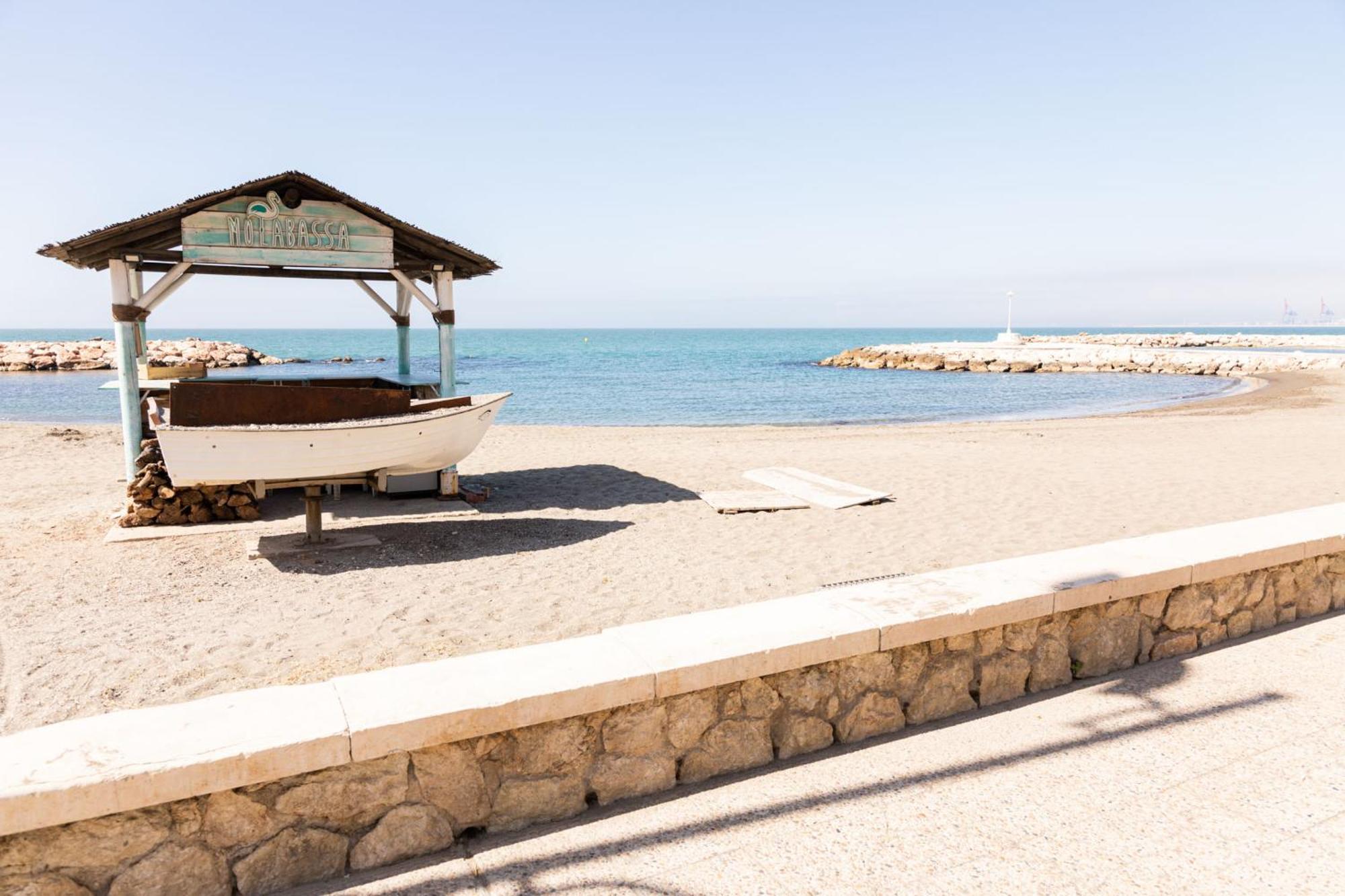 Premium Malaga Beach With Terrace Luaran gambar